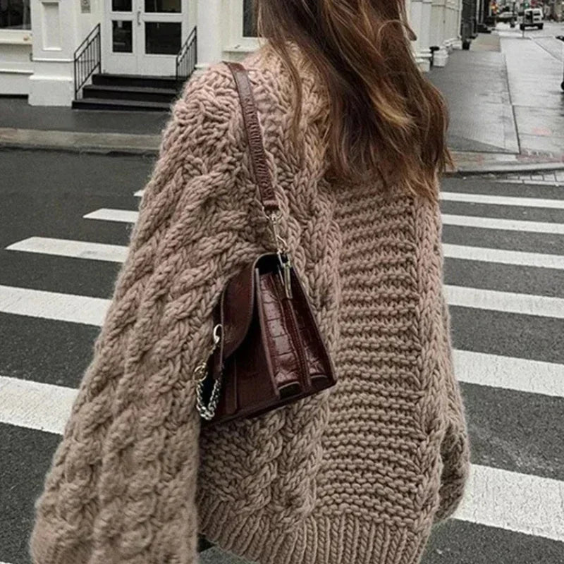 Oversized Knitted Sweater