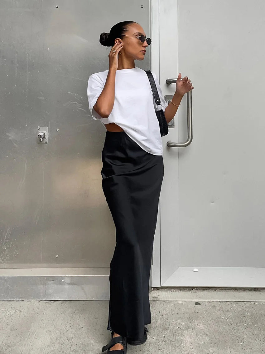 Satin Skirts