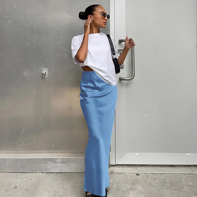 Satin Skirts