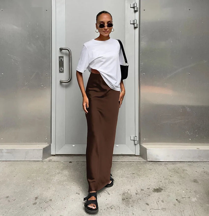 Satin Skirts