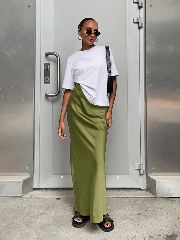 Satin Skirts