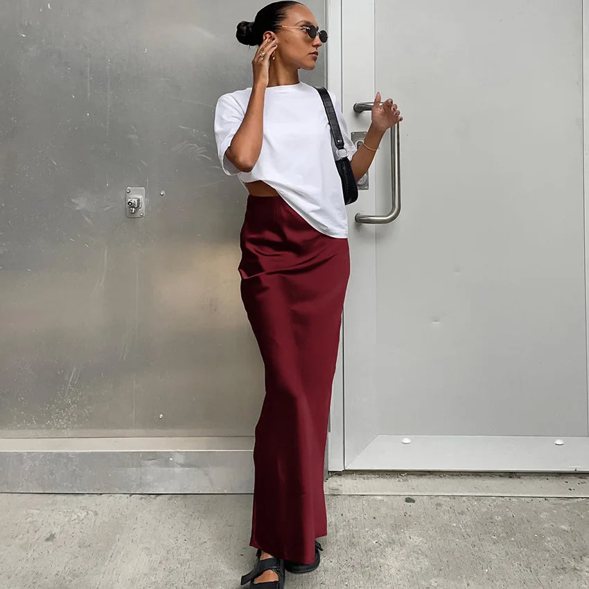 Satin Skirts