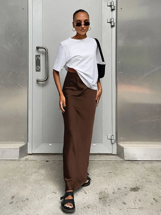 Satin Skirts