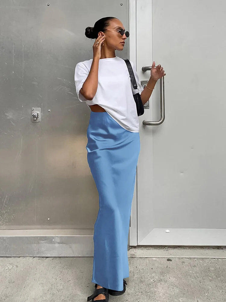 Satin Skirts