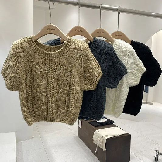 Knitwear Pullover | Crop