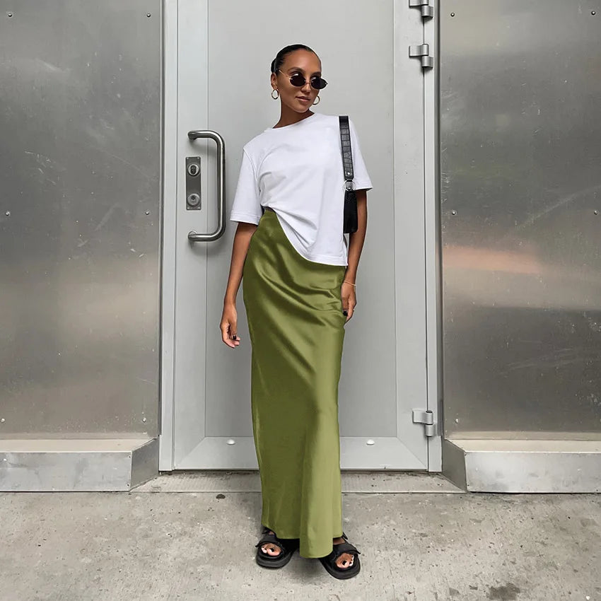 Satin Skirts