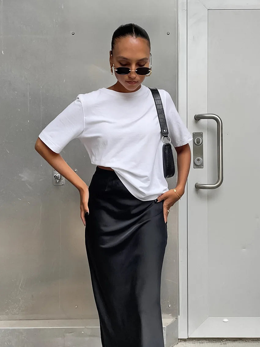 Satin Skirts